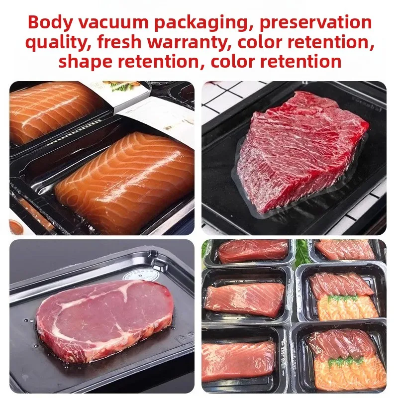 Confezionatrice commerciale per pelle sottovuoto automatica