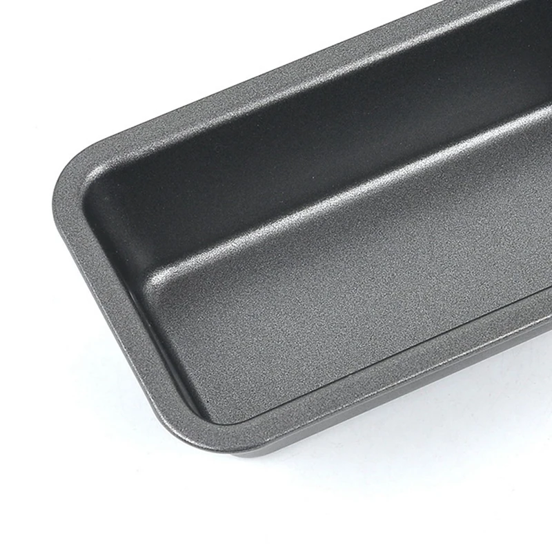 2Pcs Bread Pans For Baking Nonstick Carbon Steel Loaf Pan Tray Toast Mold Cake Loaf Pastry Toast Box Baking Pan Bakeware