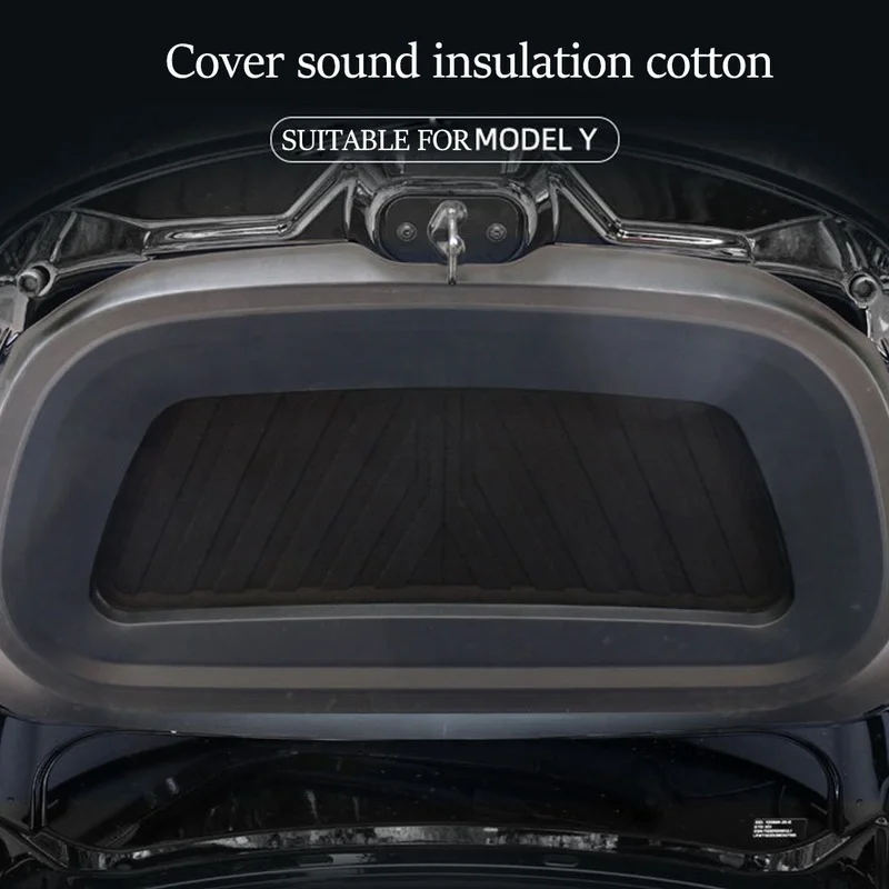 For Tesla Model Y Front Trunk Lid Sound Insulation Cotton Interior Hood Dustproof and Soundproof Modification Accessories