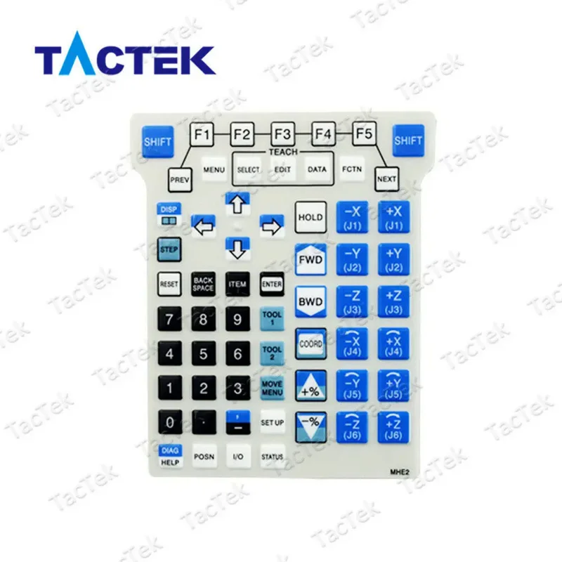 Membrane Keysheet Keypad Keyboard Button for Fanuc i Pendant MHE2 Teach Pendant