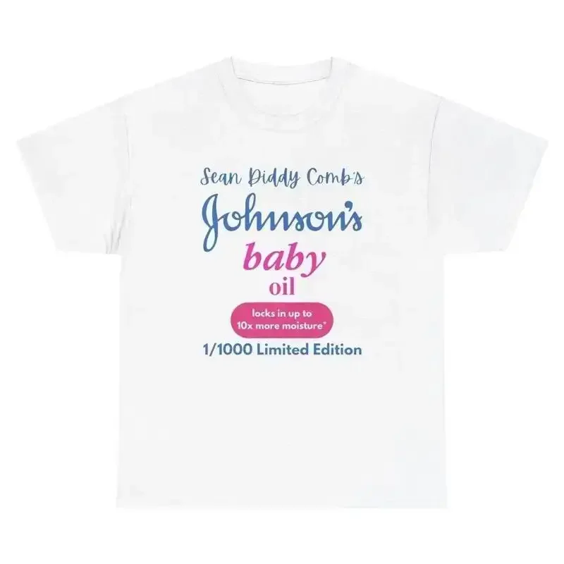 Diddy Baby Oil T Shirt Funny Inappropriate Halloween Costume Party Dank Meme Tee
