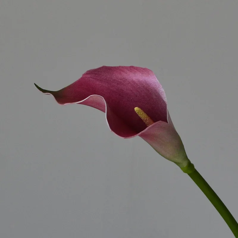 10 Stück künstliche Blumen EVA Calla Lilie Heimdekoration Wohnzimmer Tisch Blumenarrangement Party Hochzeitsstrauß Calla Blumen