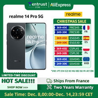 Global Version realme 14 Pro 5G Smartphone 50MP Sony IMX882 OIS Camera Dimensity 7300 Energy 120Hz Curved Vision Display IP69