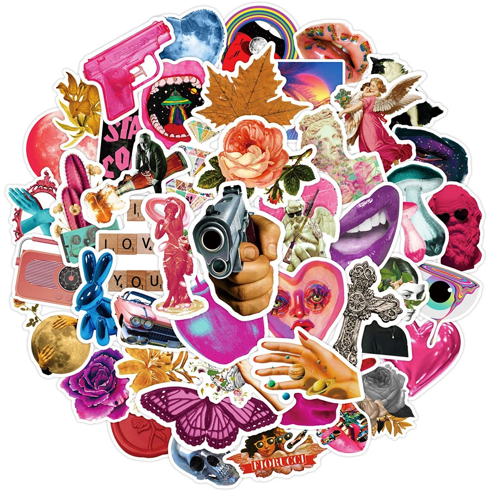 AliExpress GOGOTU 10/30/50pcs Cool Harajuku Vintage American Stickers Graffiti Art Toys DIY Skateboard Fridge Phone Laptop Bike Waterproof Decals