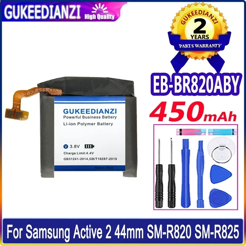 Battery EB-BR820ABY For Samsung Galaxy Watch Active 2 SM-R820 SM-R825 44mm 450mAh + Free Tools