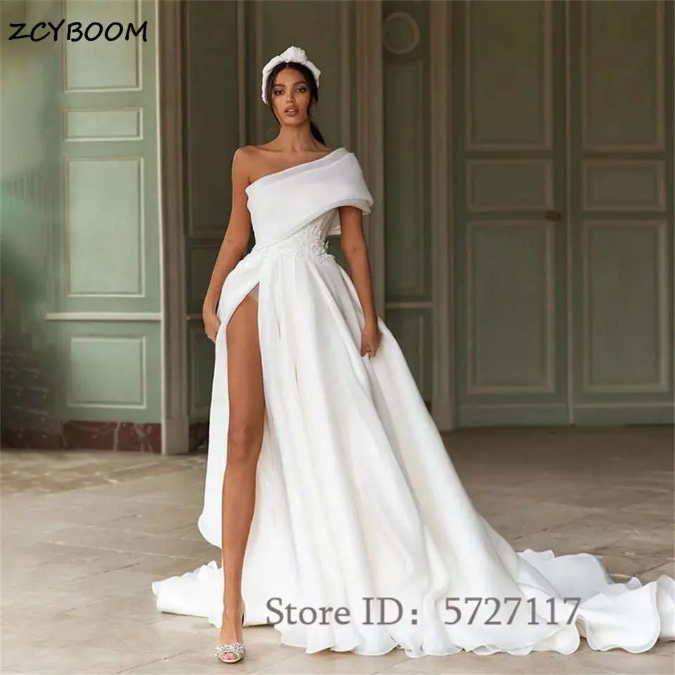 

Elegant Luxury Ball Gown Wedding Dresses 2025 Sequins Beading Lace Off The Shoulder Princess Bridal Gowns Long Robe De Mariee