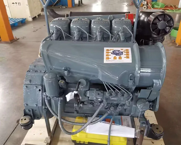 Factory Price 4 Stroke 4 Cylinder air Cooled Complete diesel Engine Assembly for Sale Excavator Truck Tractor Deutz F4L914 Motor