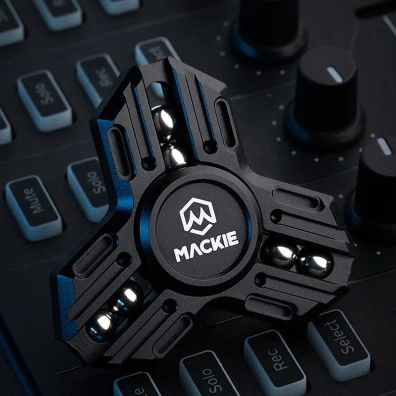 MACKIE Ridder Angst Relief Rvs Fidget Spinner EDC Speelgoed Anti Stress Zintuiglijke ADHD Fidgeting Speelgoed voor Volwassenen Kinderen