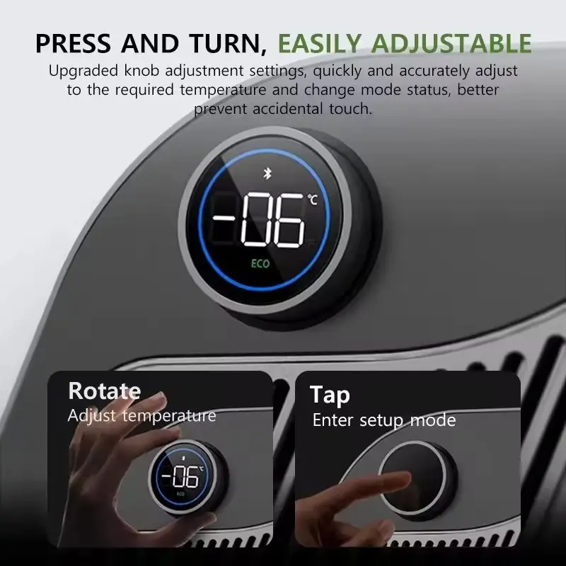 ل تسلا نموذج Y العرعر 2025 و نموذج Y 2020-2024 16L ضاغط صندوق السيارة نضارة التبريد الحفاظ على الغذاء المحمولة ثلاجة السيارة