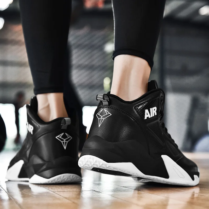 Parent-child basketball shoes four season plus size sports casual shoes men's outdoor running classic sneakers speed racing shoe