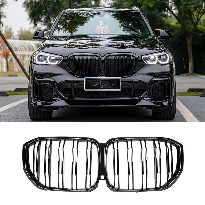 

High Quality Front Bumper With Double Slat Grille for X5 G05 ABS CF Grille 2019-2022