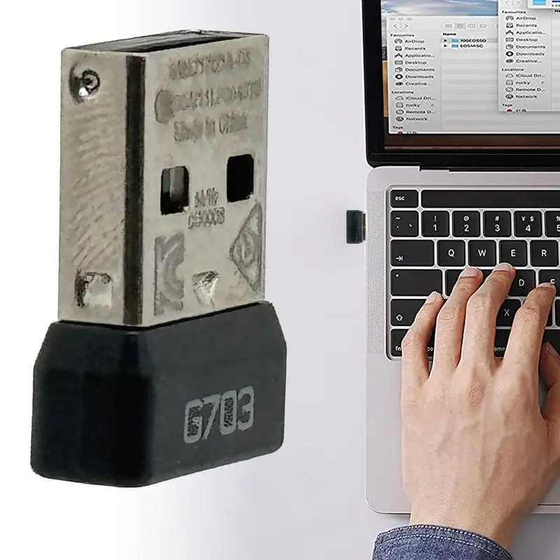 Для Logitech G603 USB-приемник для беспроводного миниатюрного адаптера приемника портативный адаптер Plug and Play с низкой задержкой для компьютера