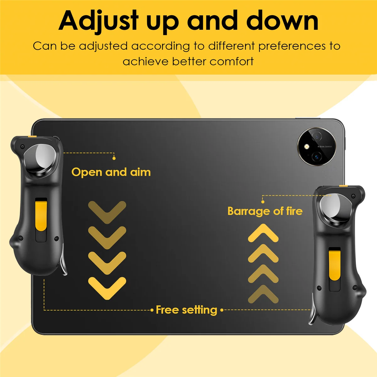 PUBG Trigger Controller for iPad Tablet Capacitance L1R1 Fire Aim Button Triggers Gamepad Joystick for Mobile Phone HOT