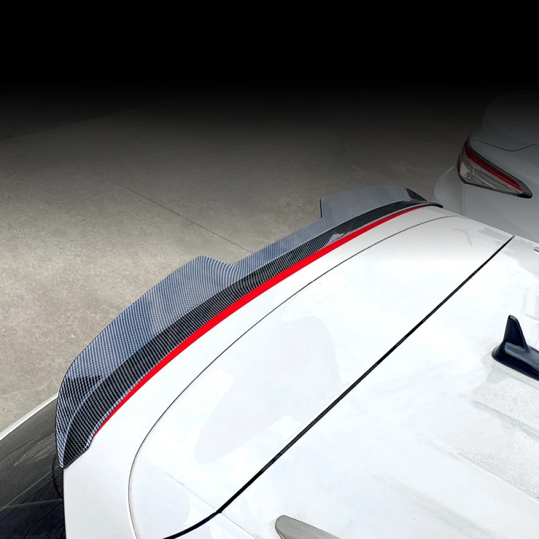 For Volkswagen Tiguan MK2 R-Line 17-23 Car Rear Roof Spoiler Tail Wing Lip Diffuser Exterior Modification Auto Accessories Parts