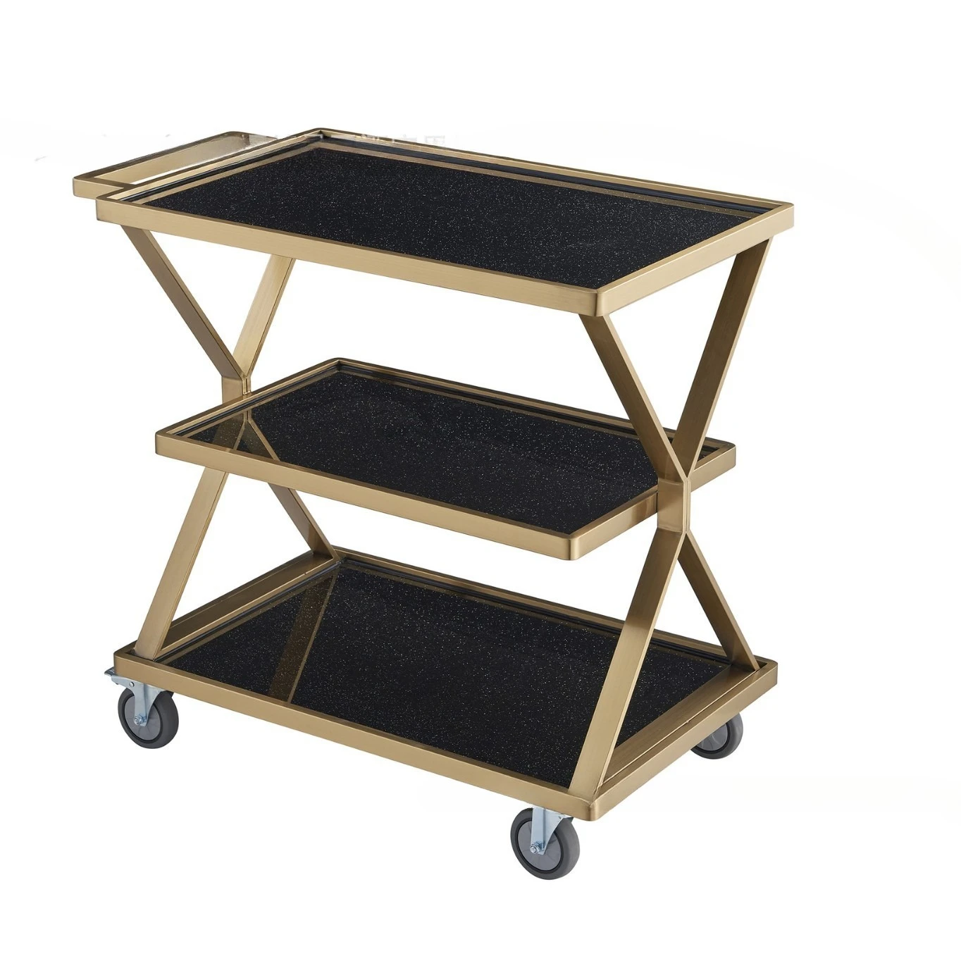 Service Cart Modern High Quality for Home for Living Room Sturdy Construction