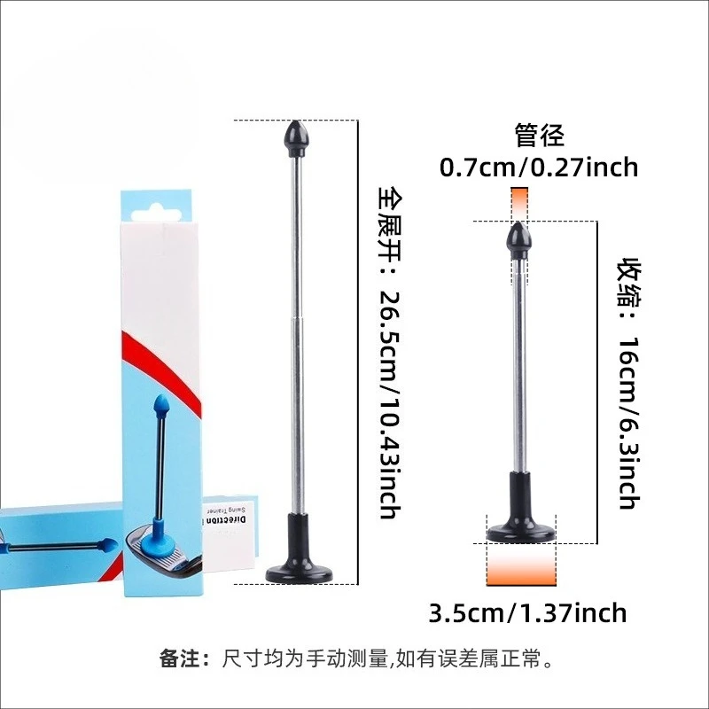 Golf Cutting Rod Direction Indicator Cutting Rod Auxiliary Trainer Corrective Training Indicator Rod Training Artifact