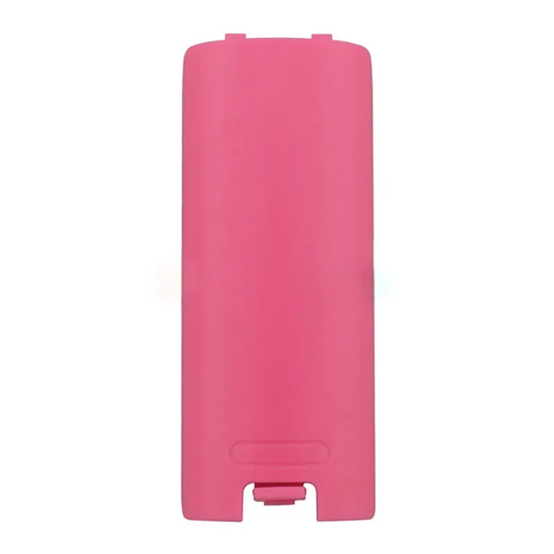 Для WII задняя крышка батарейного отсека с правой ручкой для WII, крышка батарейного отсека с прямой ручкой, защитный чехол для батареи без логотипа