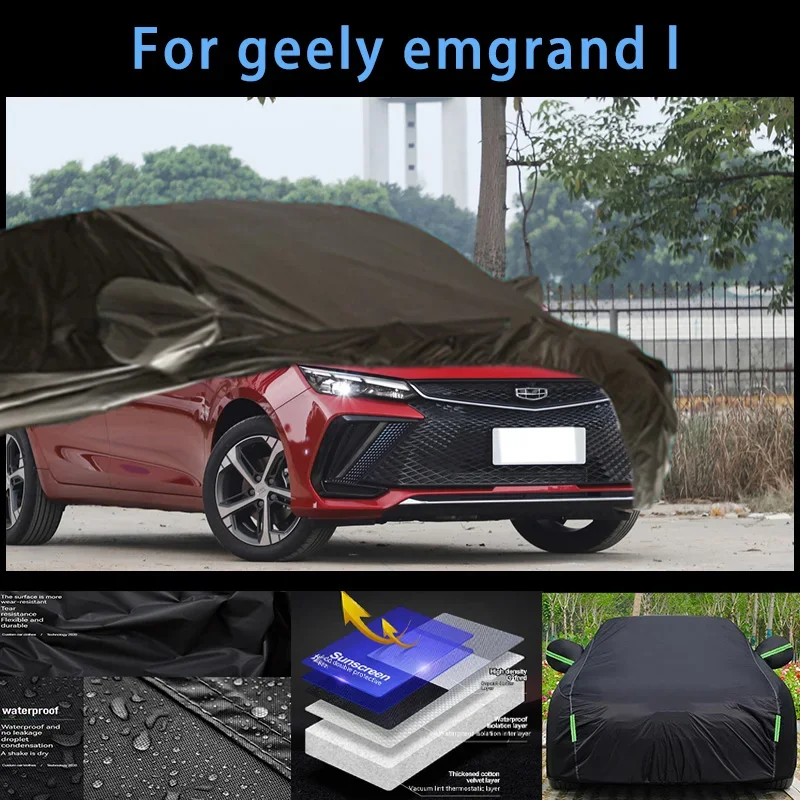 

For geely emgrand l Outdoor Protection Full Car Covers Snow Cover Sunshade Waterproof Dustproof Exterior Car accessories