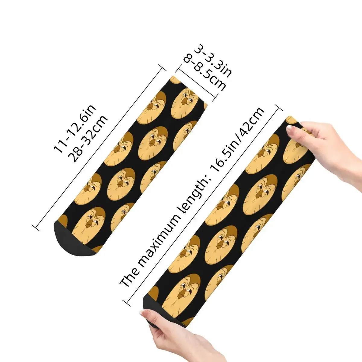 The Owl House Mischievous Hooty Ankle Socks Male Mens Women Summer Stockings Printed