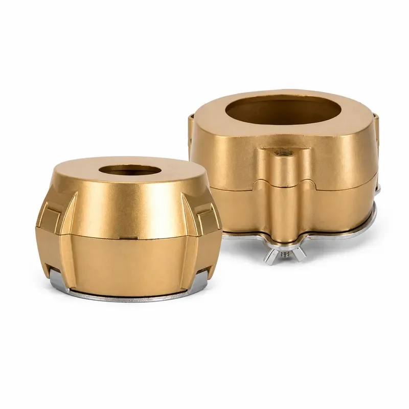 Dental Lab Brass Denture Flask Non-stick Plaster Press Compress Screw No Screw Types Acrylic Partial Work 1PC
