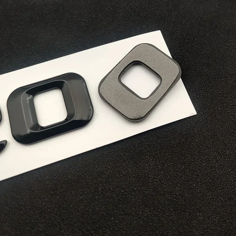 لمرسيدس بنز B180 لاصق الشعار CDI 4 Matic 4matic ثلاثية الأبعاد ABS كروم لامع أسود سيارة جذع رسائل ملصقات شعار الملحقات