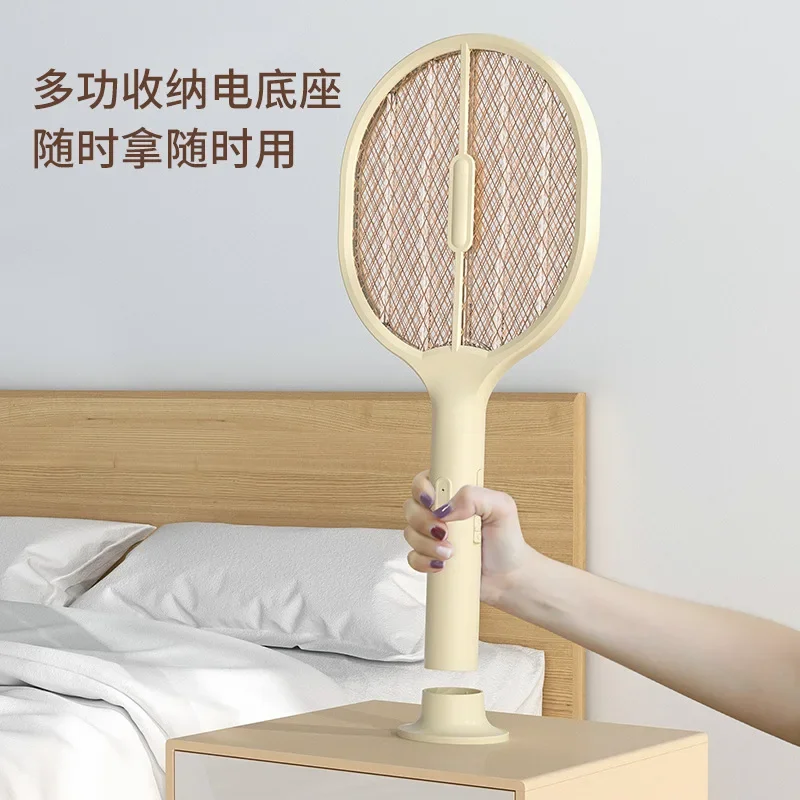 New 2022 Xiaomi Hot Sale 3-in-1 3000V Electric Insect Racket Mosquito Killer USB Rechargeable Summer Mosquito Killer Fly Killer