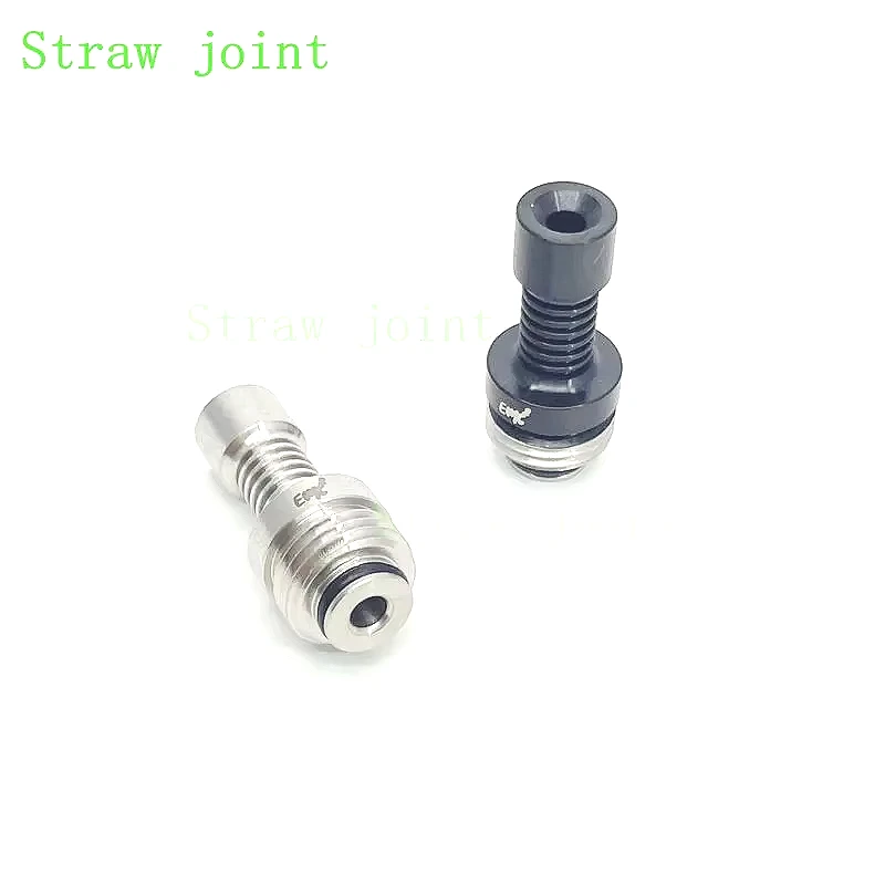 1 шт. 510 нержавеющая сталь EMC заготовая коробка BB интерфейс пипетка разъем соломенное соединение