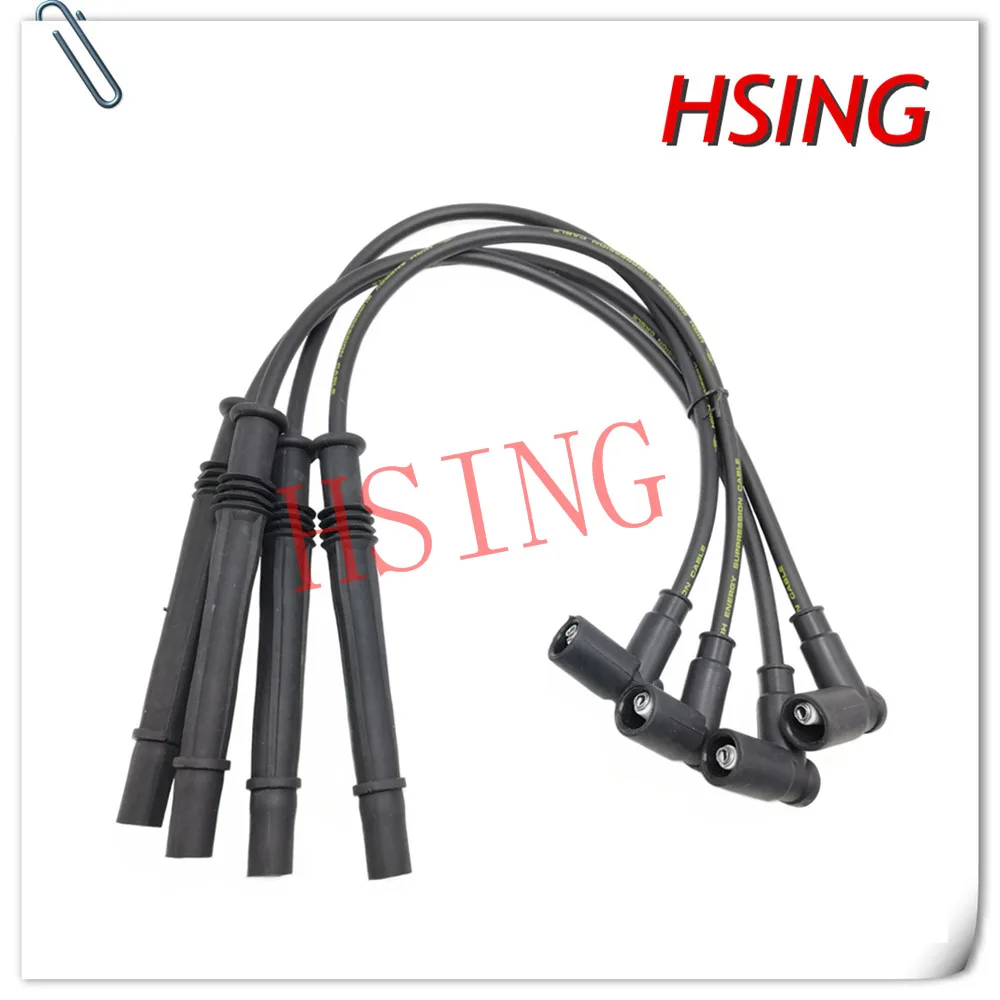 Ignition Cable Spark Plug Wire Set Fits For Renault Clio Twingo II Dacia Logan 1.2L Part No# 8200713680 224404659R 2448800QAA