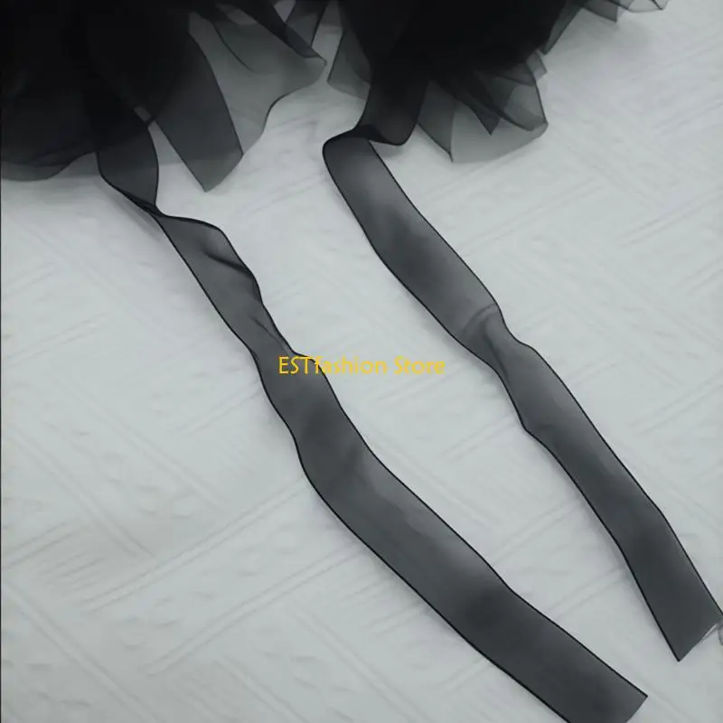 Y5GC Elegant Ruffled Choker Collar Victorian Lace Collar Neck Ruff Jabot For Women Theatrical Stage Show Costume Accessories