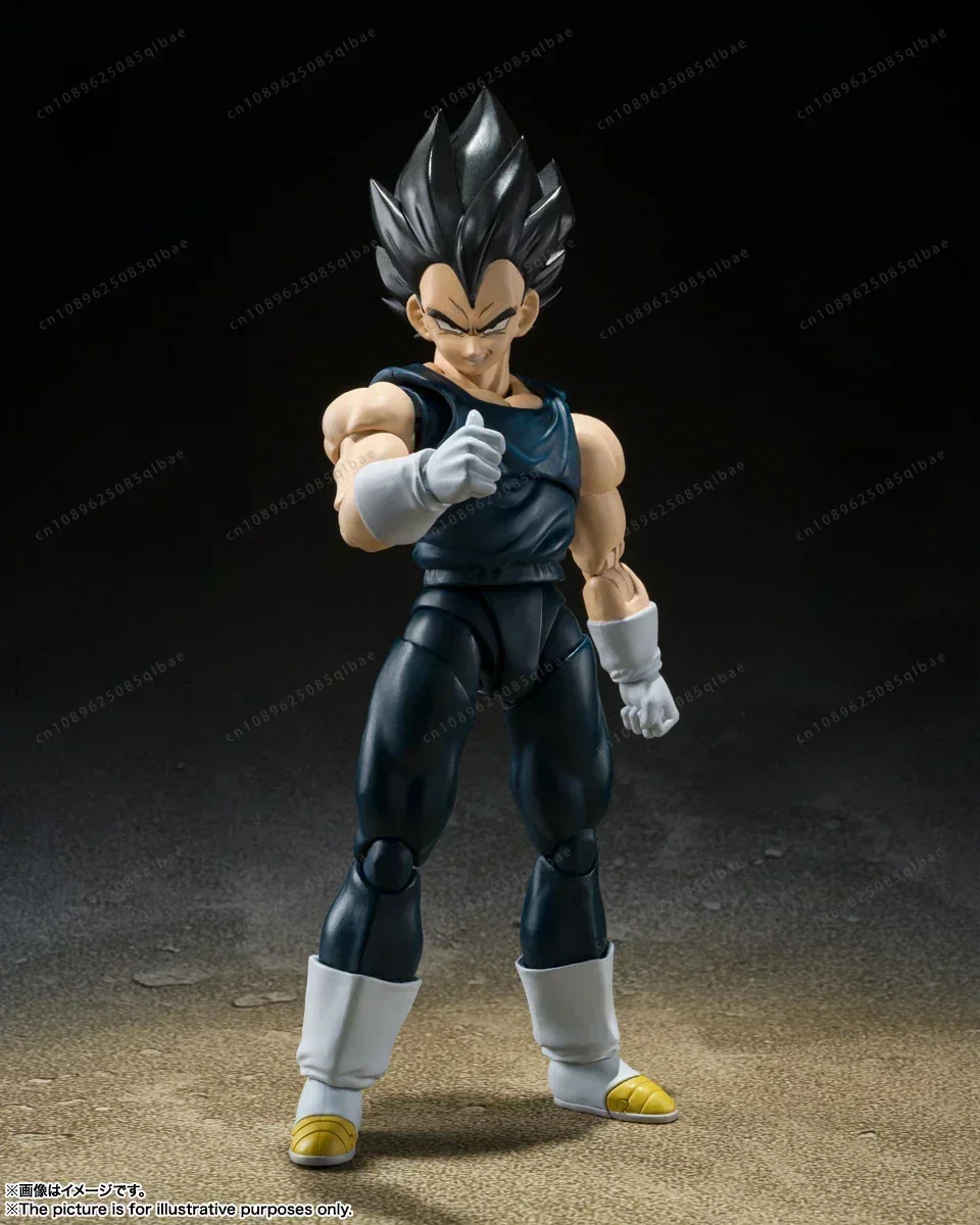 BANDAI Dragon Ball SHF Vegete Vegeta Action Figure Toy Super Hero SHFigures Figura Model 95%New