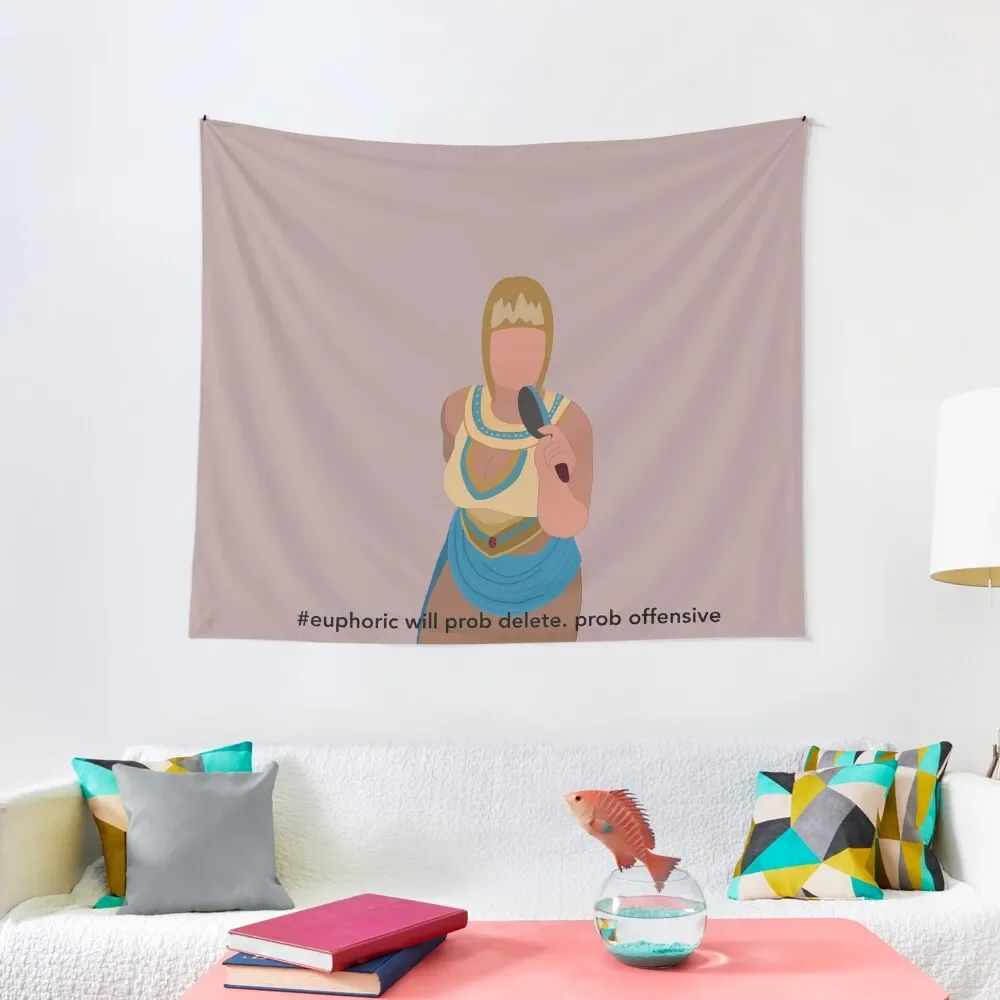 trisha paytas king tut Tapestry Wallpaper Aesthetics For Room Tapestry