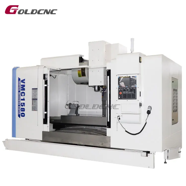 GOLDCNC Vmc1580 Cnc Hining Center High Quality VMC 5 Axis Vertical CNC Milling Hine