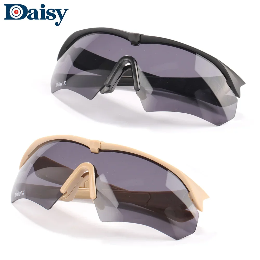 Gafas tácticas protección UV lentes intercambiables Airsoft caza senderismo - imagen 3