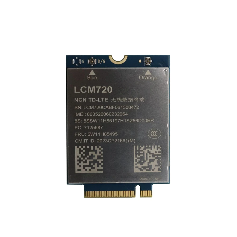 LCM720 LCM720-NCN LTE Cat4 M.2 Module FRU 5W11H85495 4G WWAN Module For X1 Carbon 13th Gen X13 Gen7 Laptop