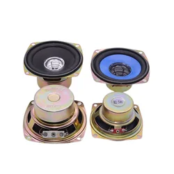 2.5/3-inch speaker 4 Ω/8 Ω/5W/10W small stereo square inner magnetic bubble edge speaker 66mm/78mm