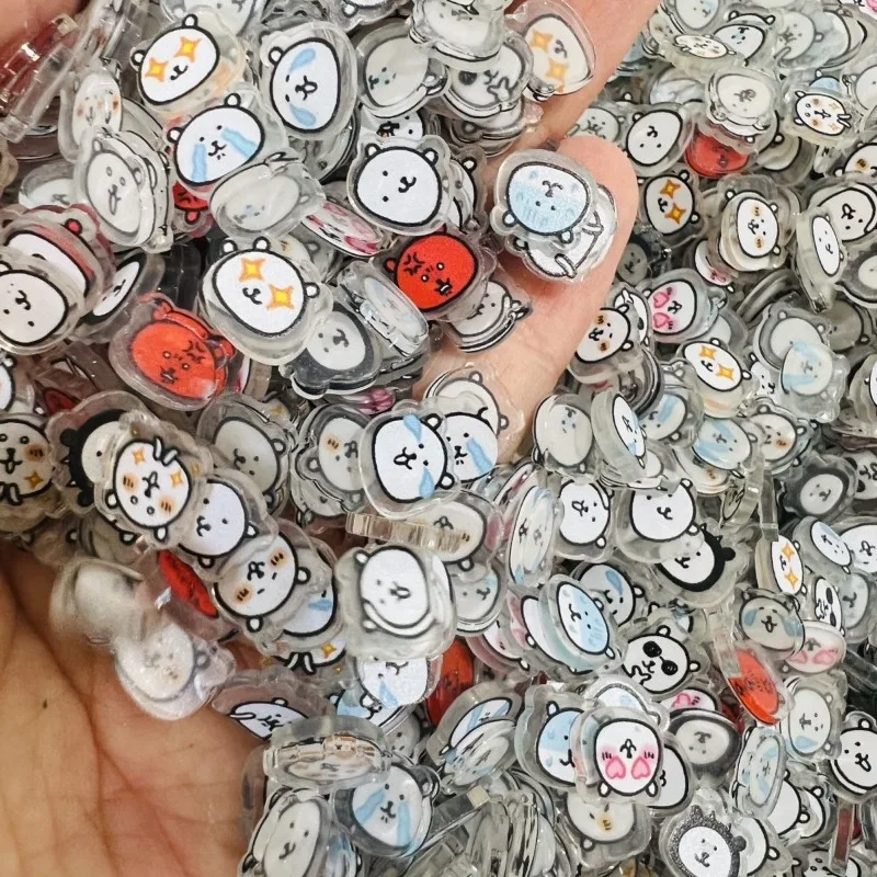 ซานริโอแผ่น DIY แผ่นอะคริลิค 2 ซม.อุปกรณ์เสริม 40 กรัม/80 กรัม DIY พวงกุญแจรูปแบบจี้วัสดุเข็มกลัดน่ารักของเล่นแฮนด์เมดเฮลโลคิตตี้