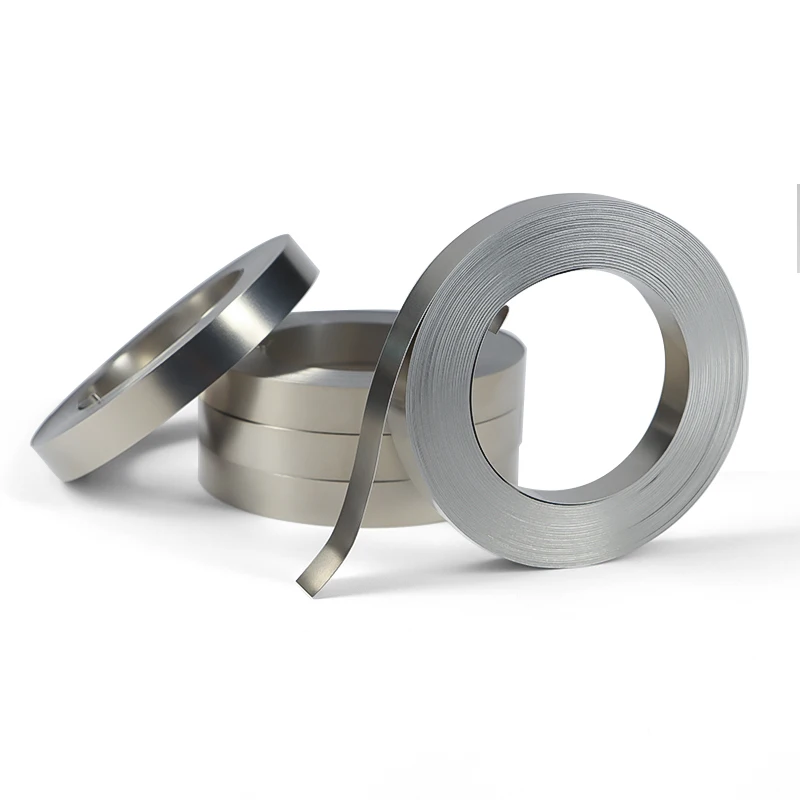 18650 بطارية النيكل مطلي قطاع ليثيوم أيون موصل 10 متر/لفة 0.1 مللي متر 0.12 مللي متر 0.15 مللي متر 0.2 مللي متر بقعة لحام حزام ناقل من الفولاذ موصلات البطارية #5