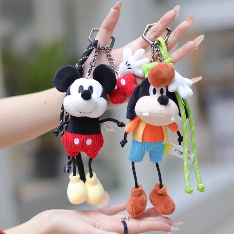 

Disney Tsum Tsum Mini Plush Keychain Charm -Cute Stuffed Toy for Bags, Backpacks, Collectors, Gift （2 Styles）