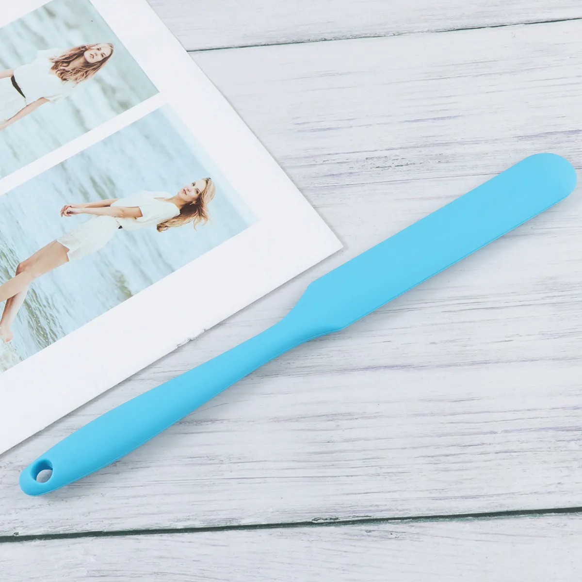 

1 шт. силиконовая кисть для окрашивания волос синего цвета, эргономичная ручка, профессиональный набор для нанесения краски, для салона, дома, DIY