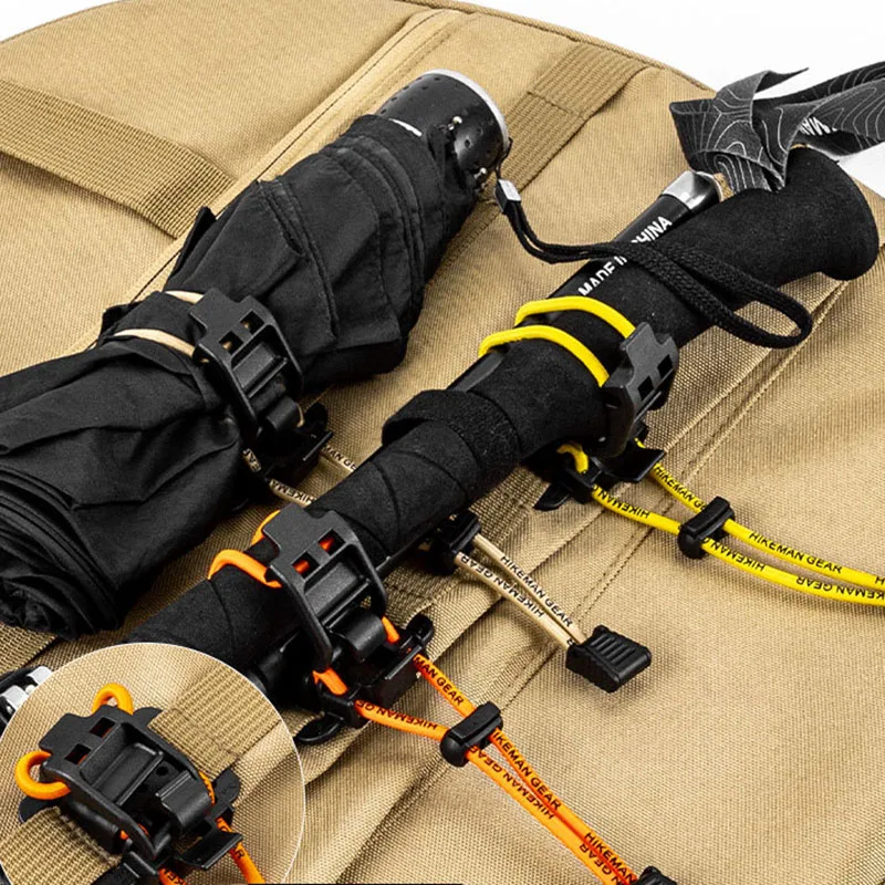 2 قطعة مرفق حلقة فأس الجليد الإفراج السريع متوافق مع MOLLE PALS المشي لمسافات طويلة تسلق الجبال على ظهره اكسسوارات أدوات في الهواء الطلق
