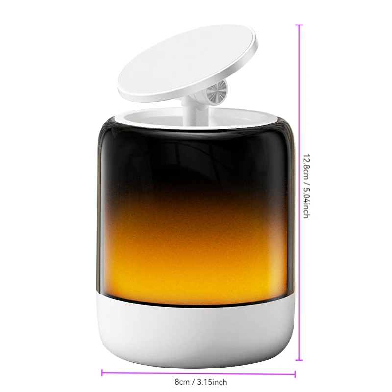 ポータブルミニBluetoothスピーカースタンドは、外出先でのオーディオサポートに便利で持ち運びが簡単です。