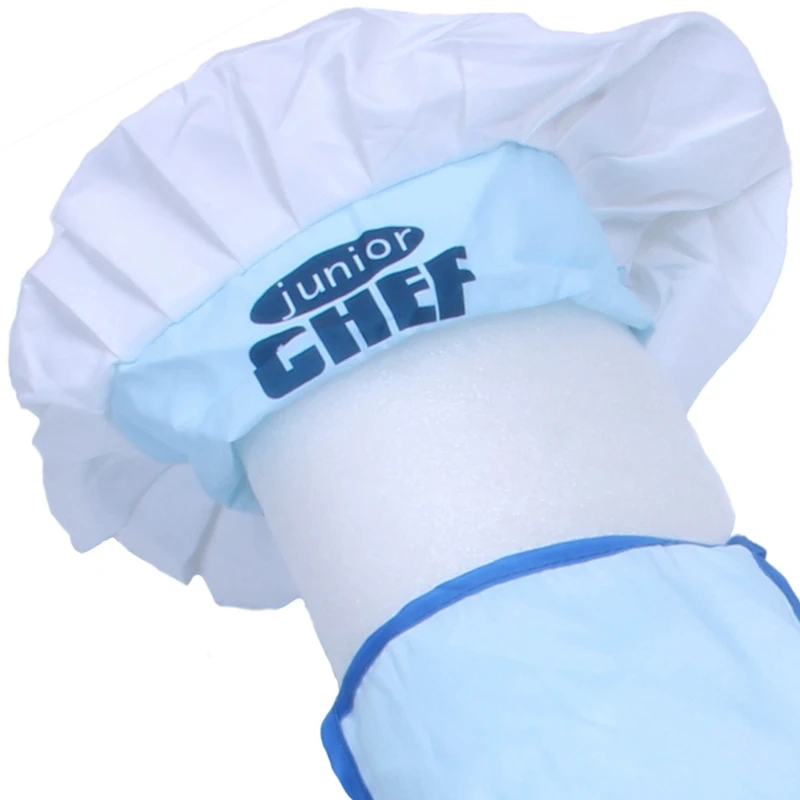 Chef Hat Avental para meninos e meninas, Avental de culinária infantil, Chefs Junior Gift, crianças, 2 peças
