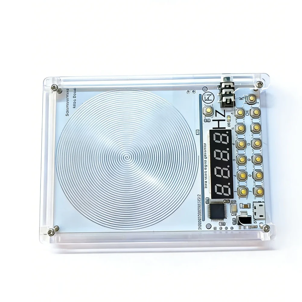 Digital Signal Generator Offering 0.01Hz to 100000Hz Frequency Tuning and Pure Sine Wave Output for Schumann Resonance Research