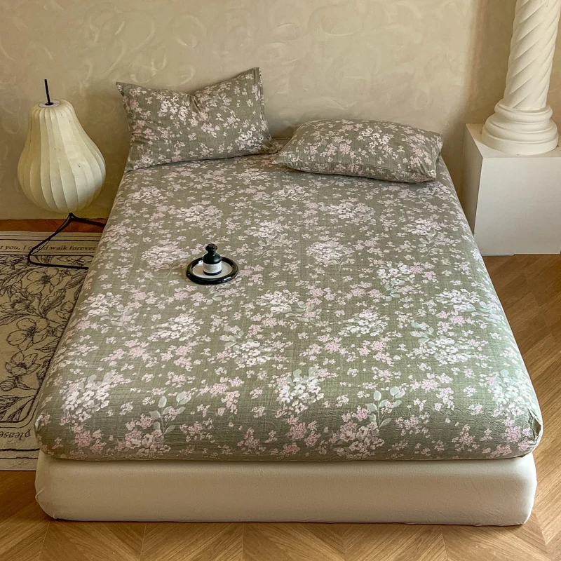 

Эластичная простыня с принтом, простыня для дома, приятное для кожи покрывало для взрослых, детская комната, постельное белье, сабаны (наволочка, нужно заказ)