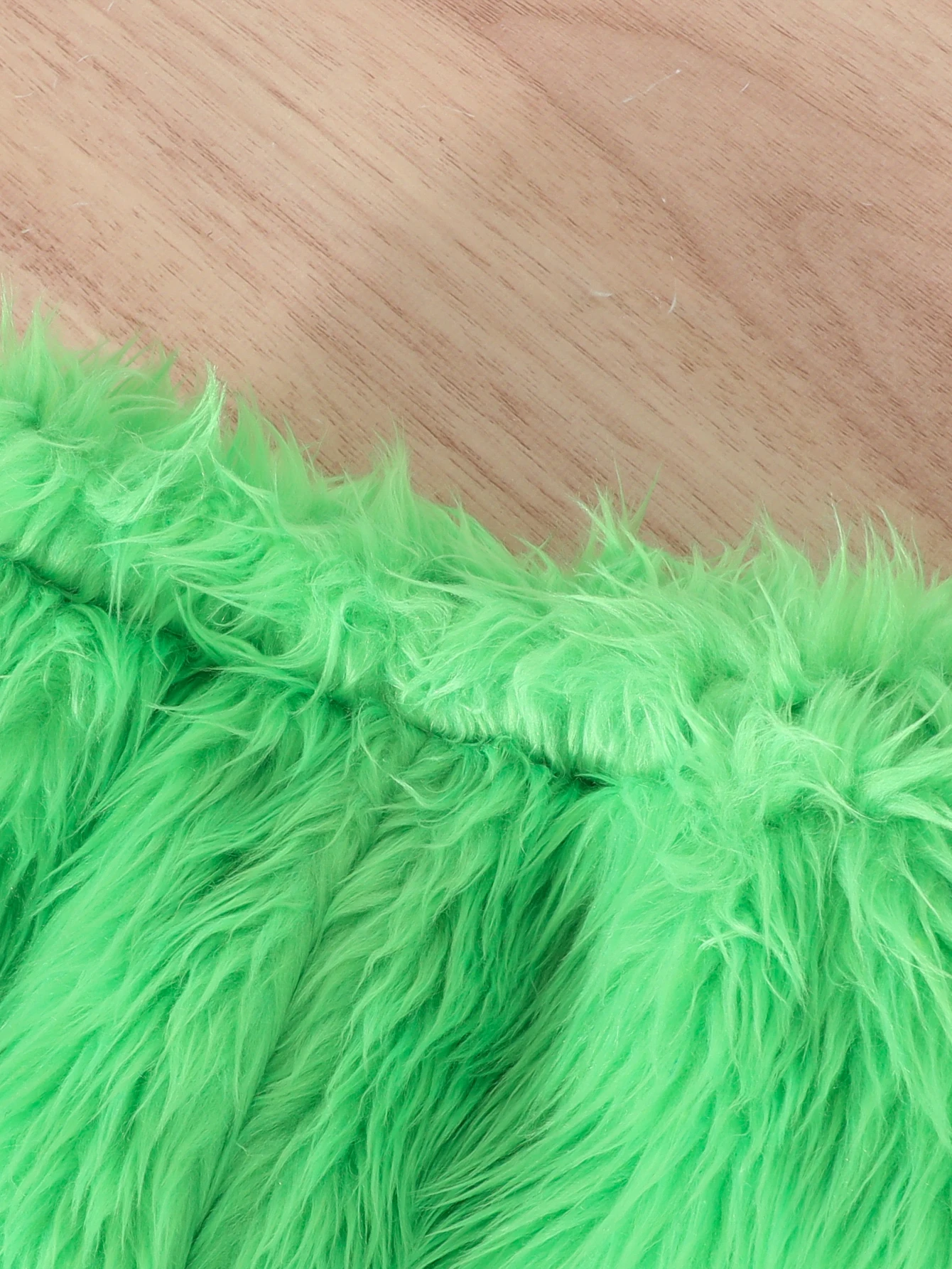 Set da 3 pezzi per costume da mostro verde invernale di Halloween