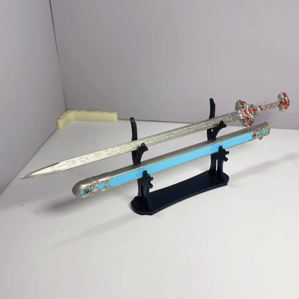 Espada katana de metal chinesa antiga, 11.8 polegadas, faca ninja, samurai original, sabre katana japonês, acessórios de cosplay, brinquedo adereço