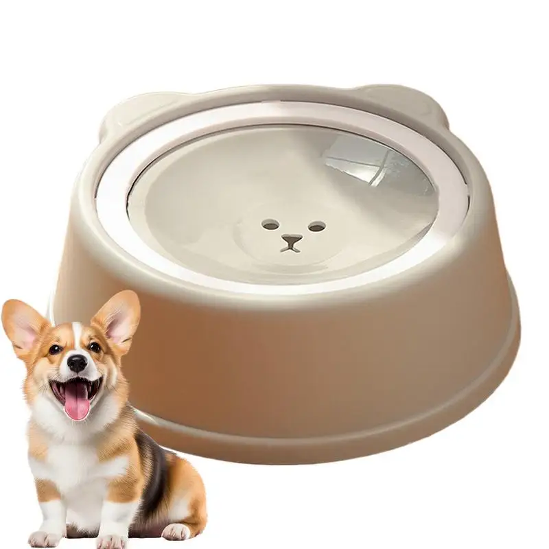 ペットウォーターボウル犬ボウルこぼれ防止ドリンクディッシュノーチップノンスリップスロードリンクコンテナディスペンサー給餌皿犬猫用