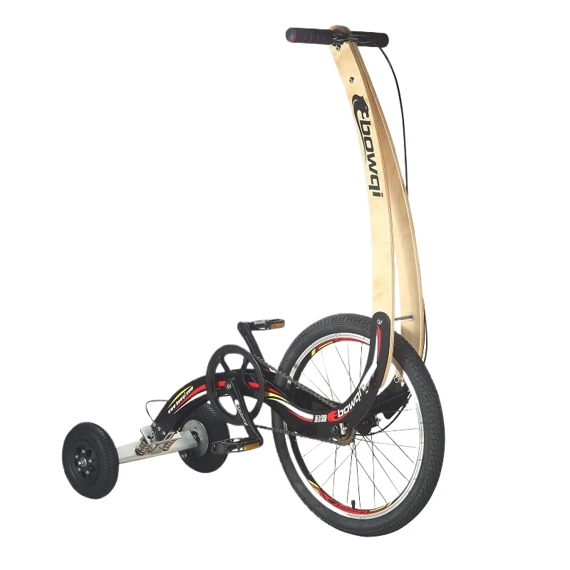 AliExpress NONE Foldable Standing Jogging Bicycle Three‑Wheel Adaptive Balance Bicycles Pedal Fitness Semi Bike Saddle‑Free Cycling Supplies