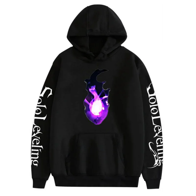 

Solo Leveling Hoodies Merch Hoodies Pullovers Winter Unisex Casual Sweatshirts Streetwear Men Clothing Fashion Hoodie Outwear