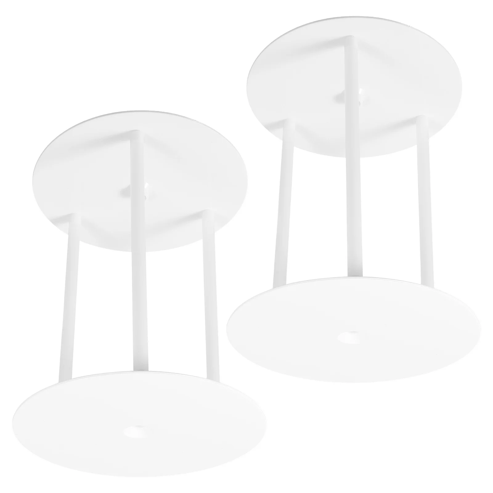 2 juegos de soporte para magdalenas, expositor de magdalenas, tablero redondo para postre delicado para el hogar